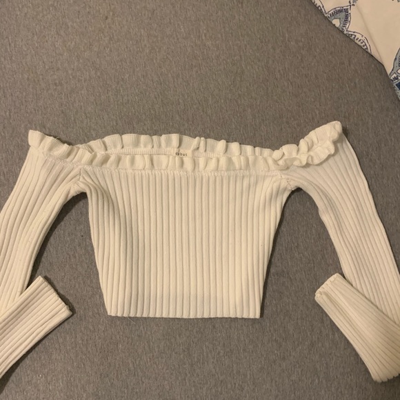 Long sleeve crop top - Picture 1 of 3